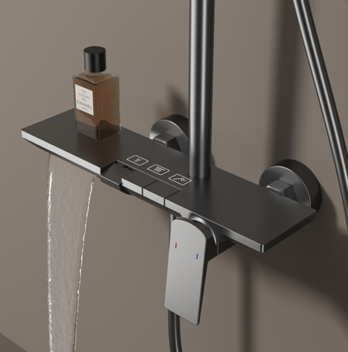 AALTO Rain Shower Set 600A-GM view 2