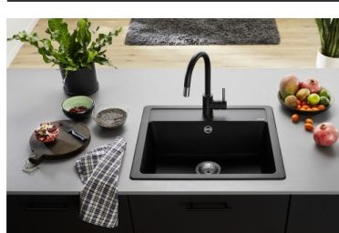 BLANCO LEGRA 6 Top Mount Single Bowl 585MM Granite Sink view 2
