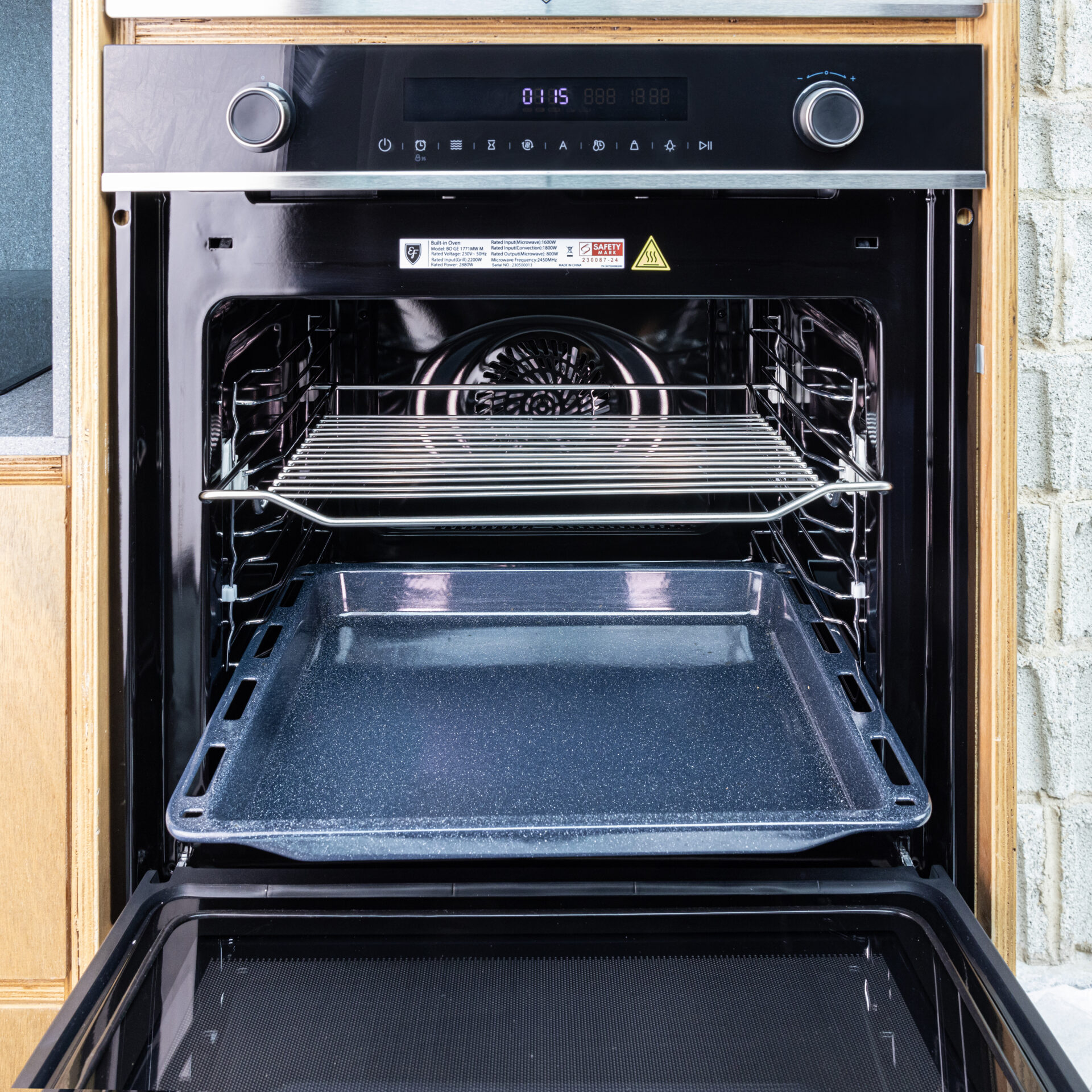 EF 60cm Built-In Microwave Combi Oven BO-GE-1771MW-M view 8