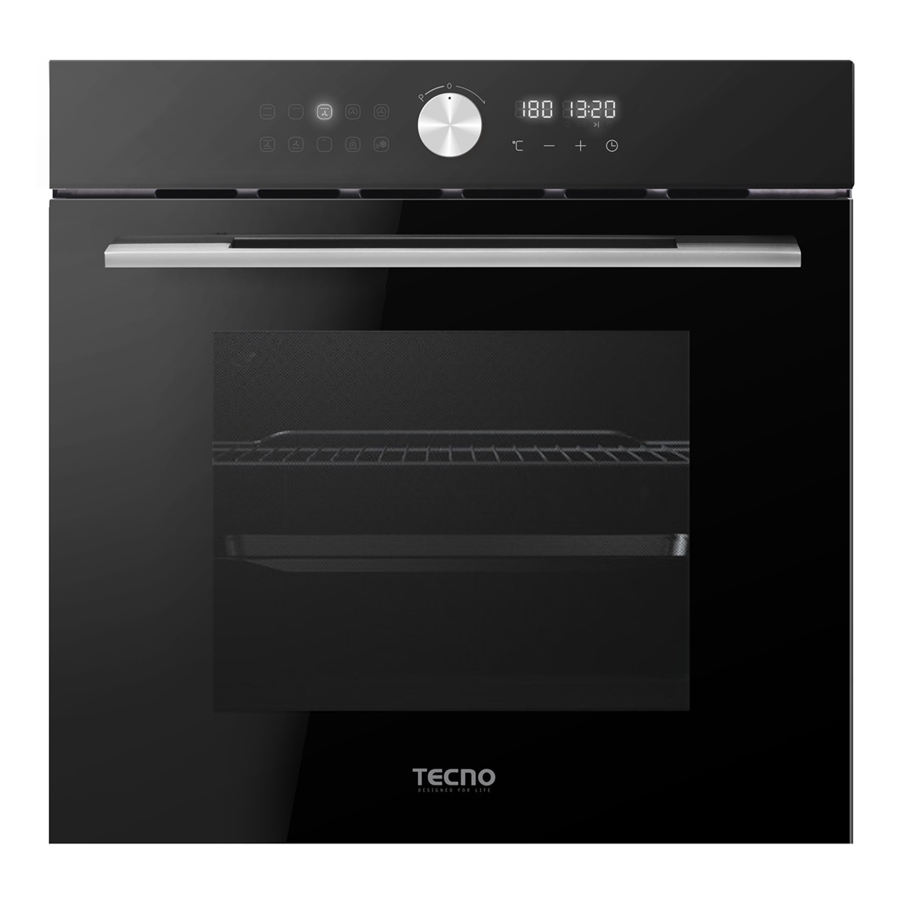 Tecno 11 Multi-Function Pyrolytic Built-In Oven TBO-7311BK