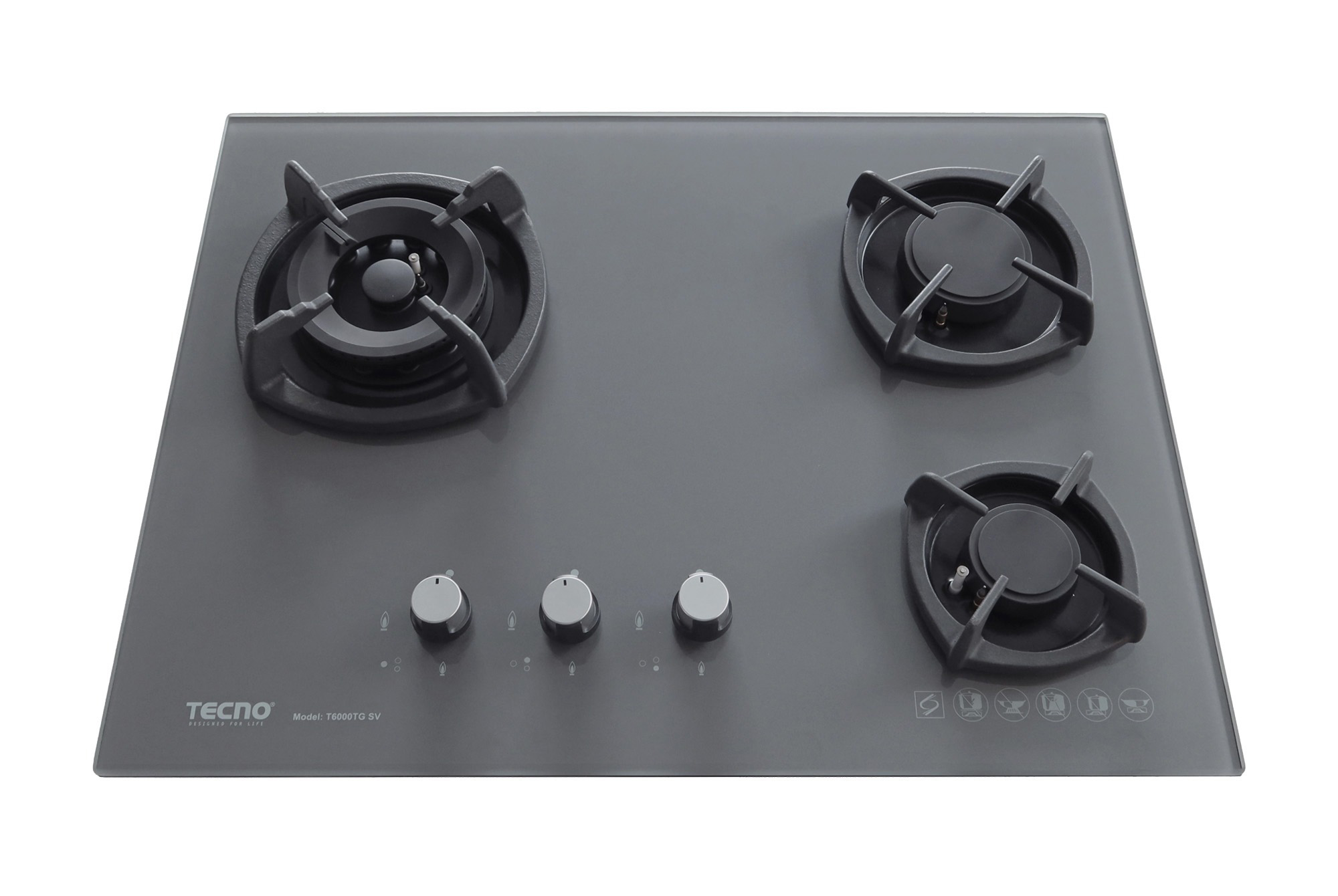 TECNO Glass Hob T 6000TGSV view 2