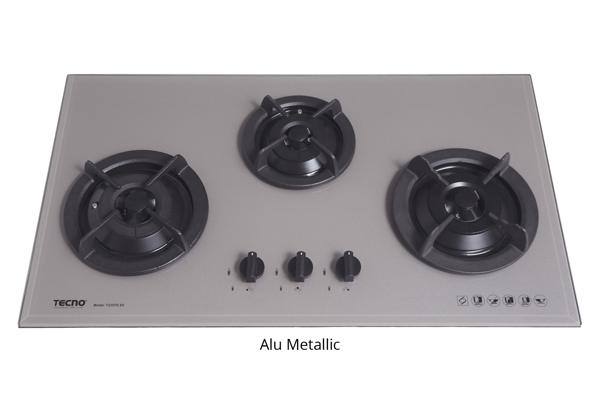 TECNO Cooker Hob T333TG SV view 2