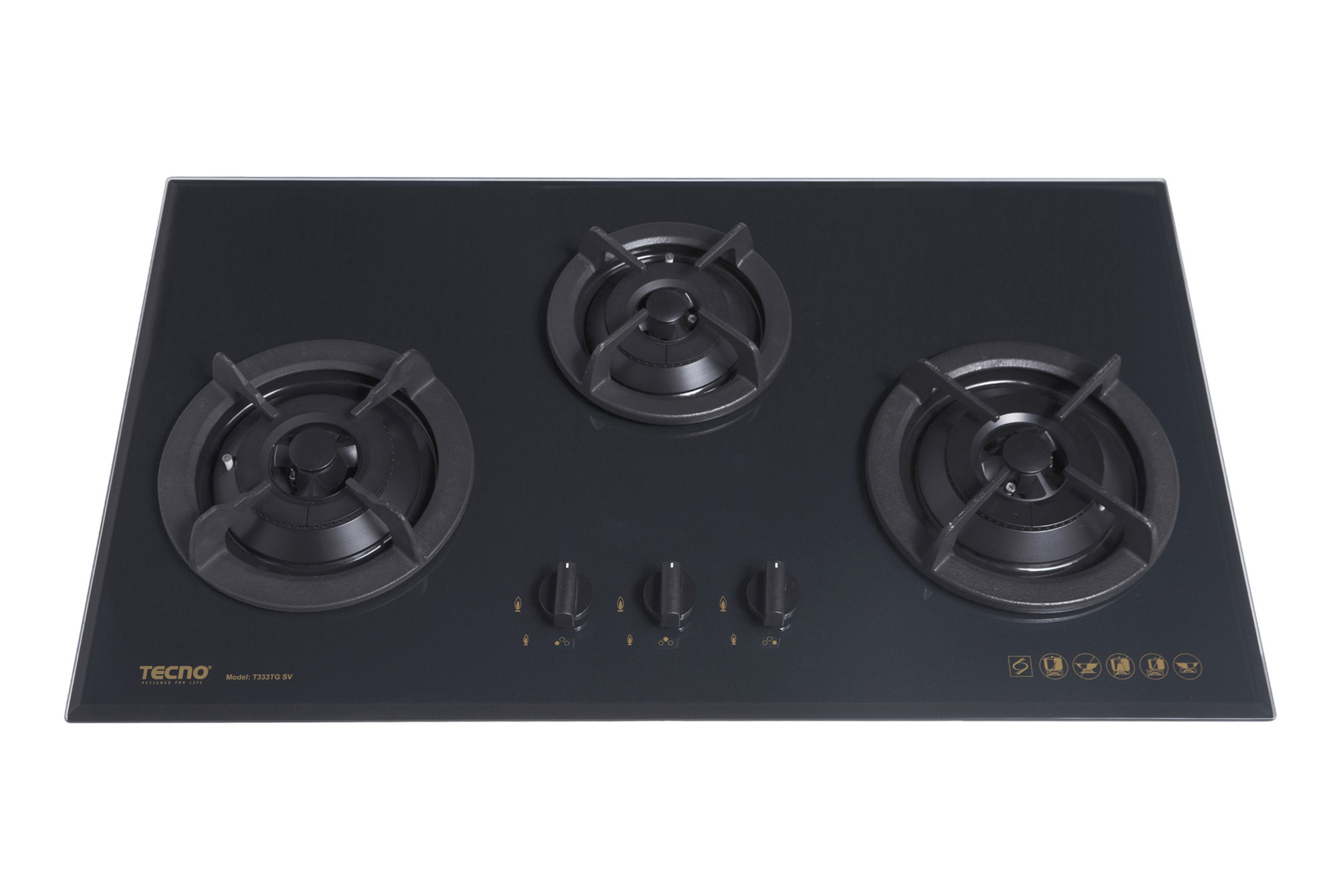 TECNO Cooker Hob T333TG SV view 4