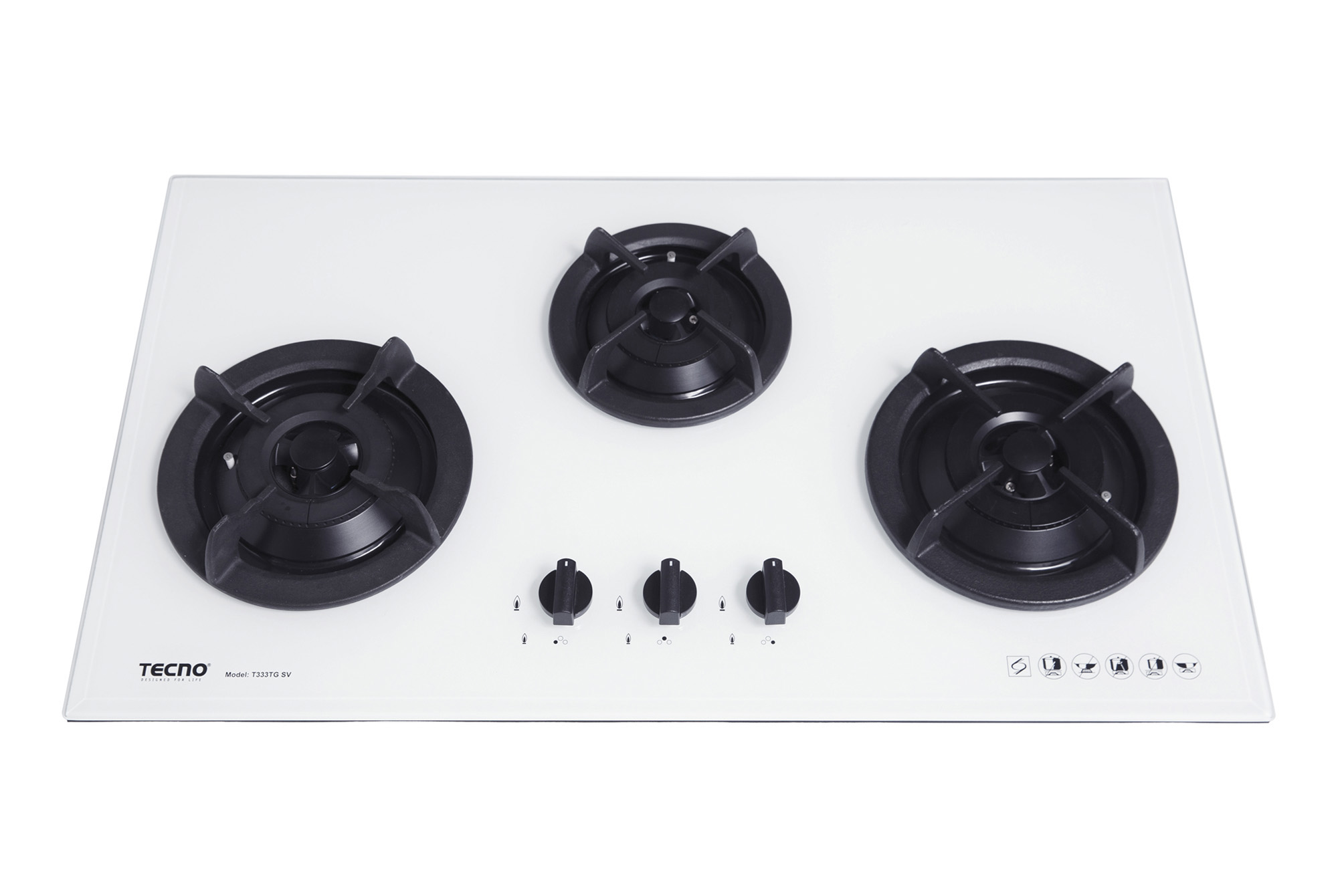 TECNO Cooker Hob T333TG SV view 6