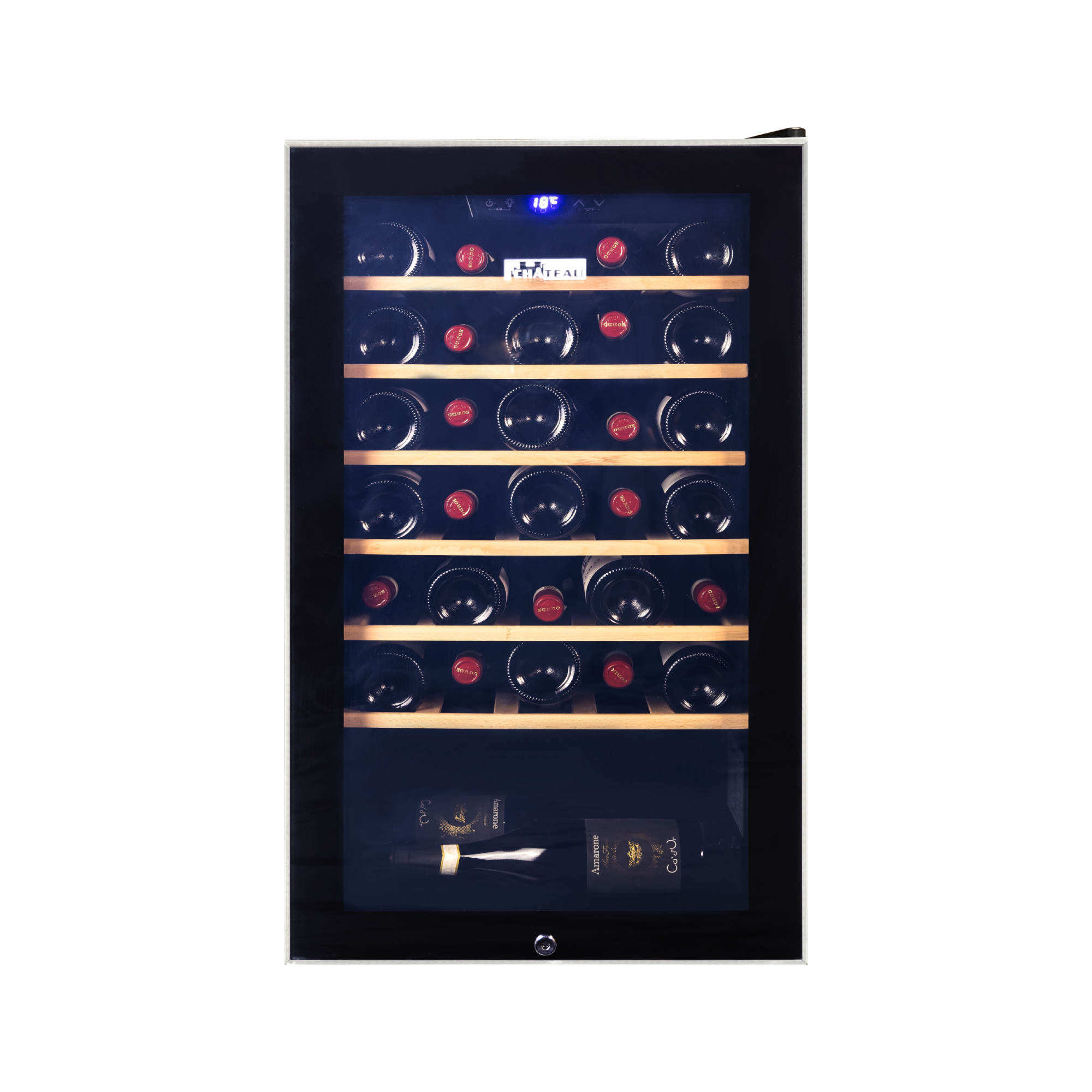 Chateau 34 Bottles Wine Cooler CW-343ES-AT