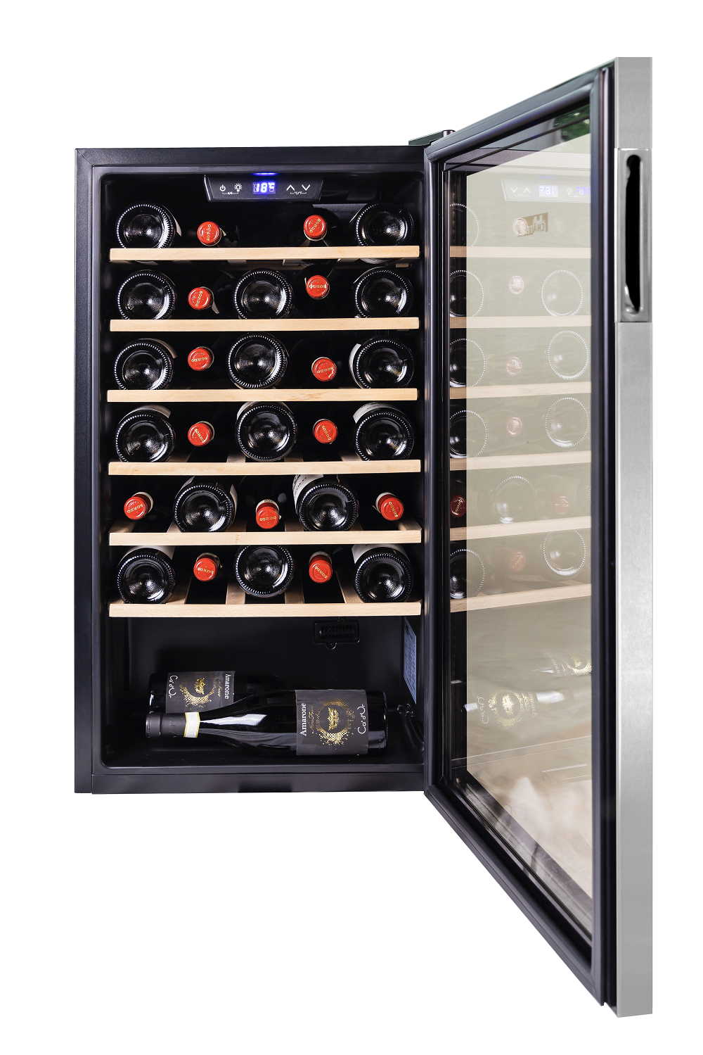 Chateau 34 Bottles Wine Cooler CW-343ES-AT view 2