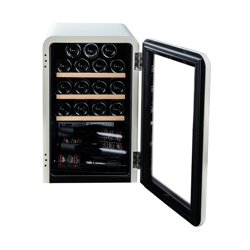 Chateau 24 Bottles Wine Cooler CW-P241CH Cream view 4