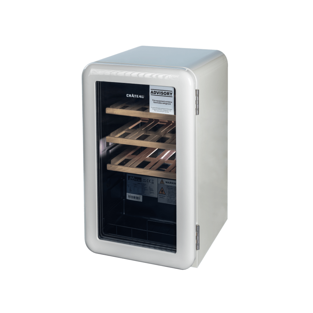 Chateau 24 Bottles Wine Cooler CW-P241CH Cream view 8