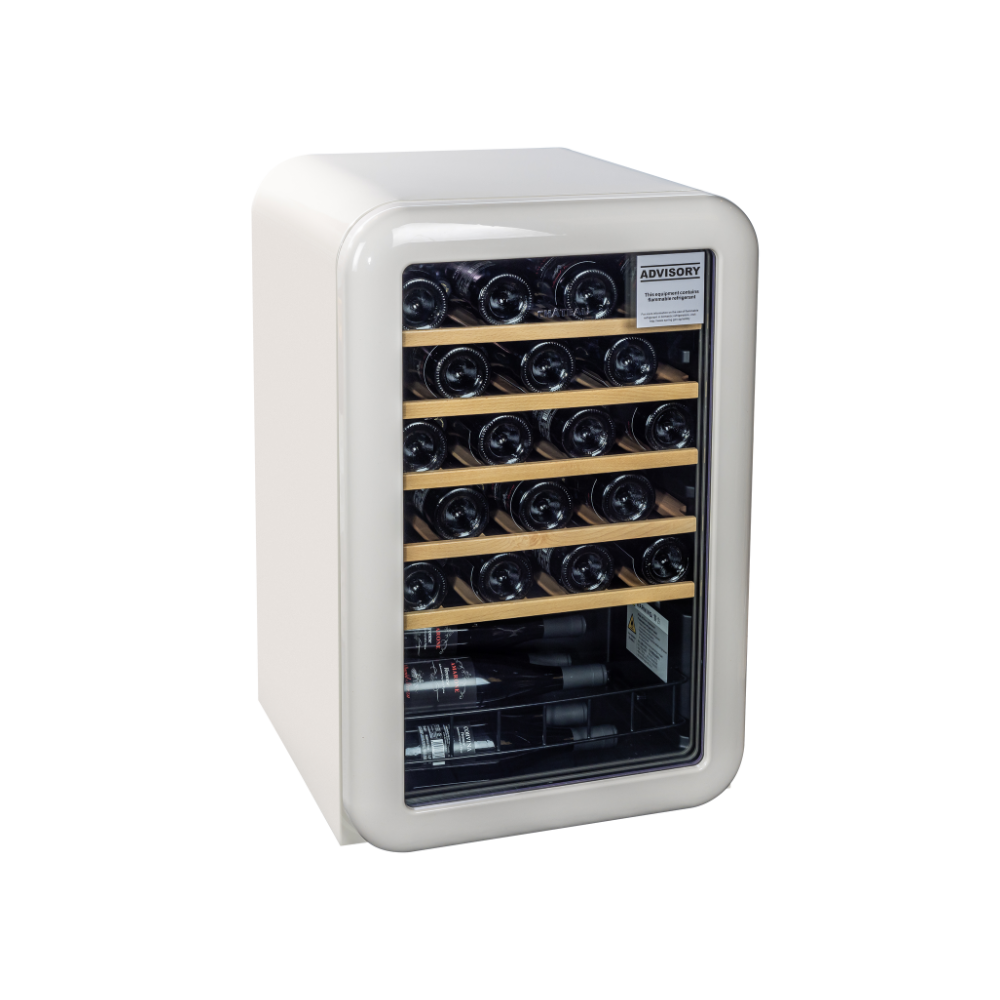 Chateau 46 Bottles Wine Cooler CW-P461CH Cream view 3