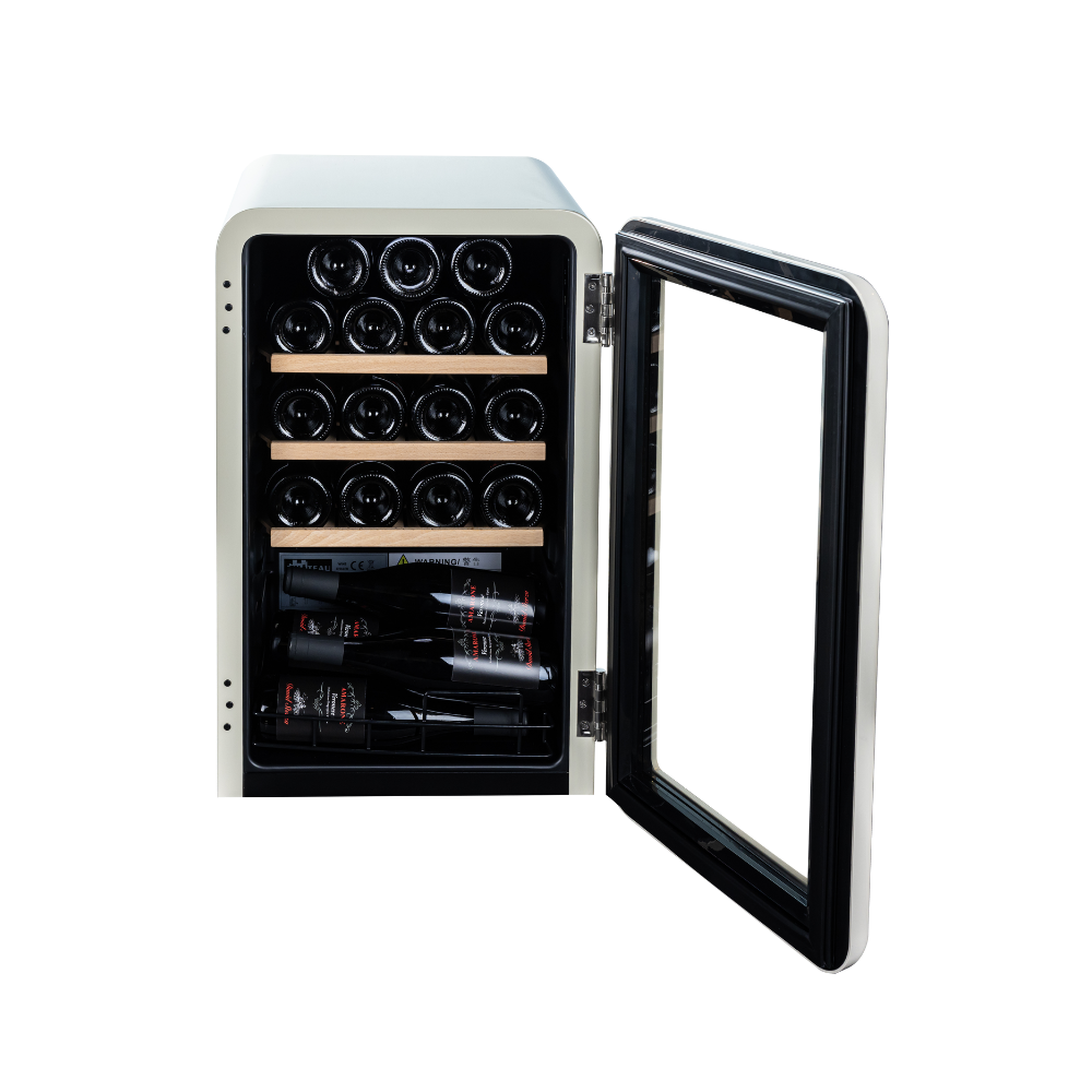 Chateau 46 Bottles Wine Cooler CW-P461CH Cream view 5