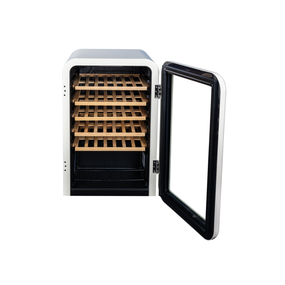 Chateau 46 Bottles Wine Cooler CW-P461CH Cream view 6