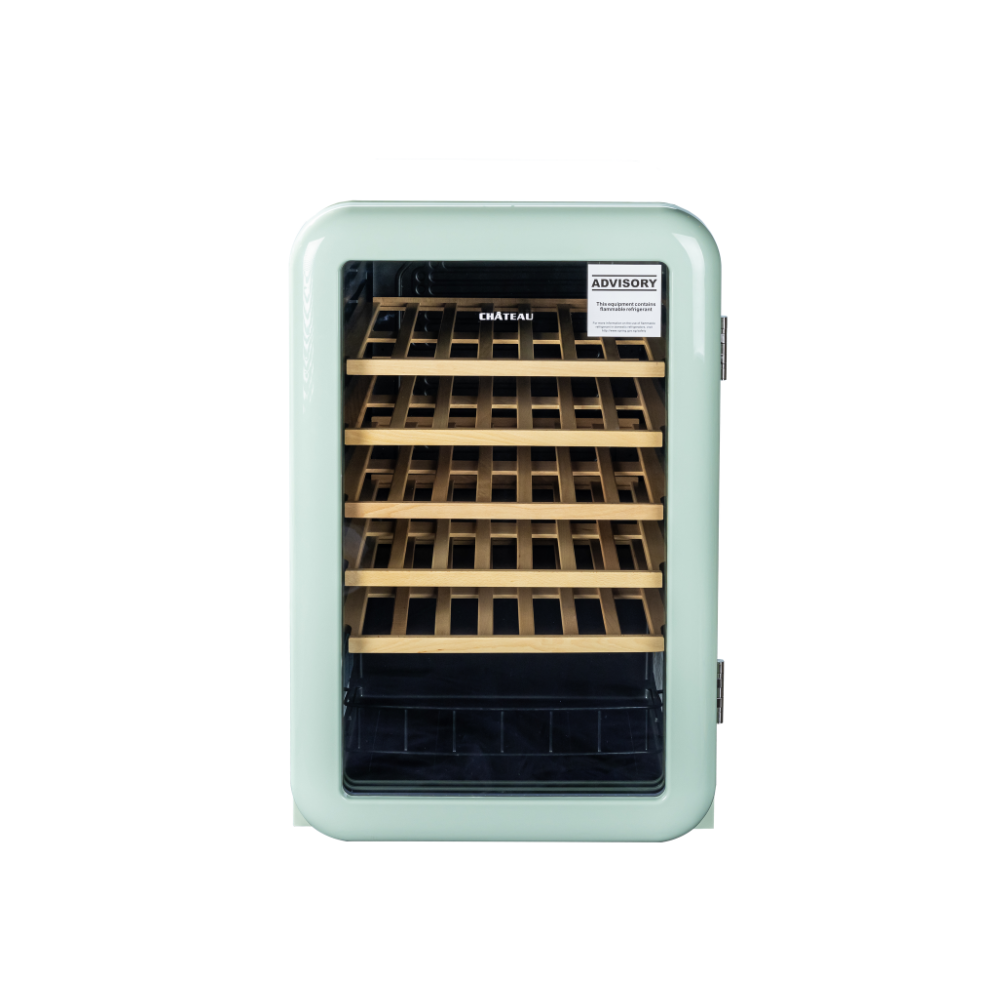 Chateau 46 Bottles Wine Cooler CW-P461GH Mint Green