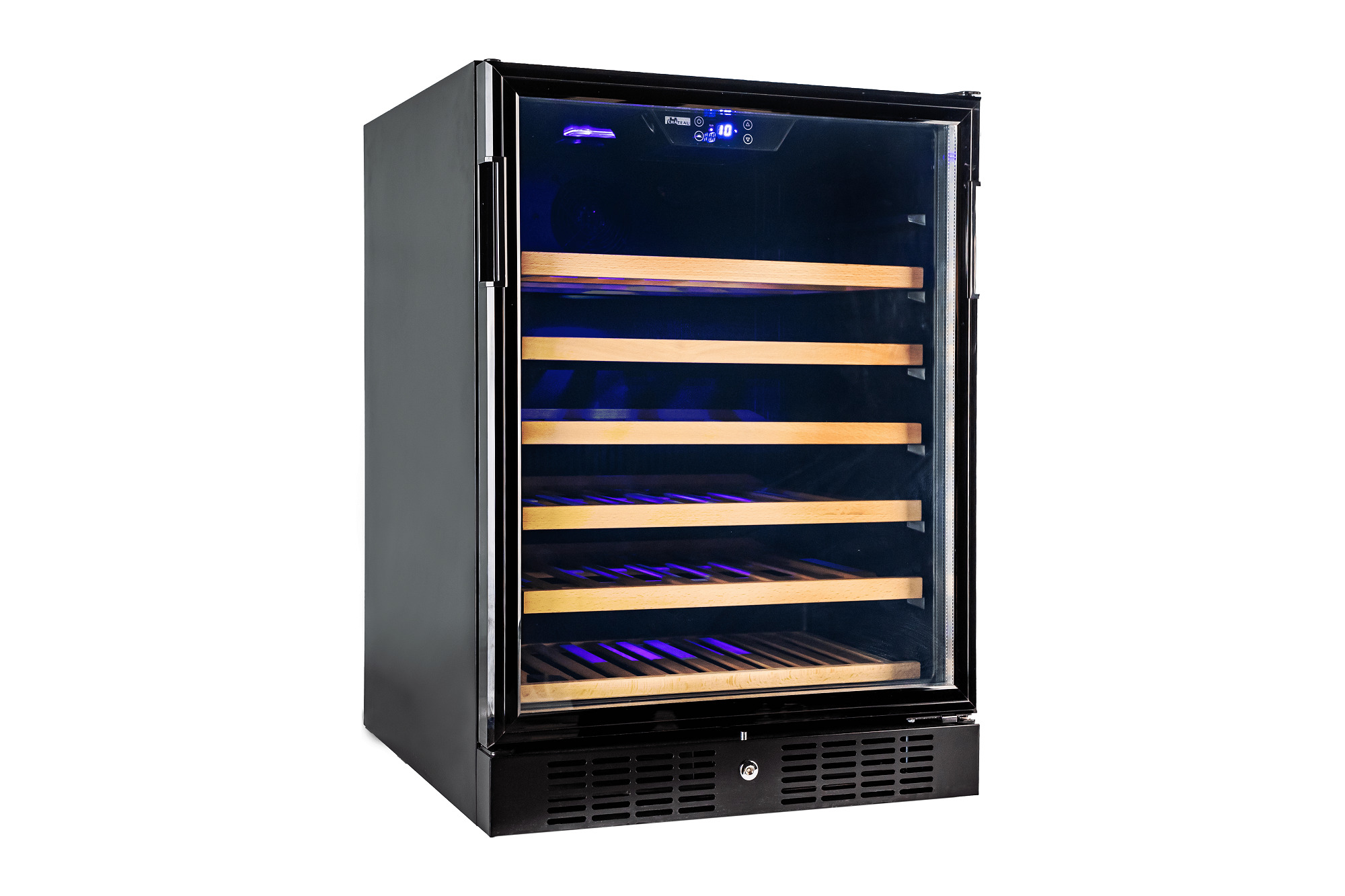 Chateau 50 Bottles Wine Cooler CW-50TH-SNS view 2