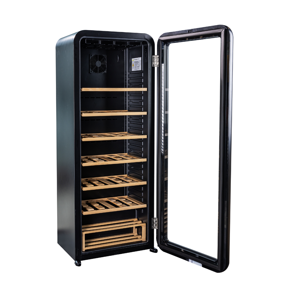 Chateau 65 Bottles Wine Cooler CW-P651BH Black view 6
