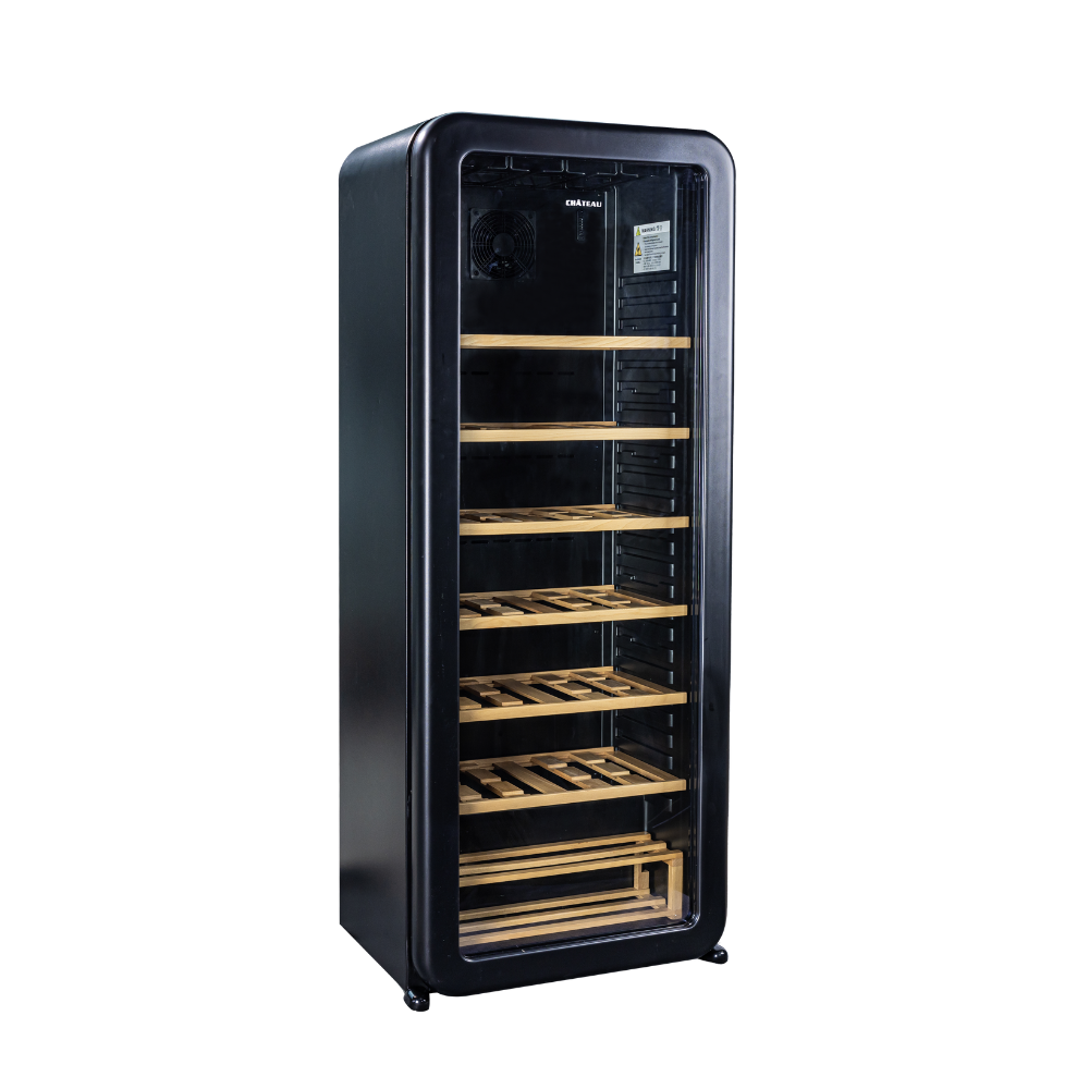 Chateau 65 Bottles Wine Cooler CW-P651BH Black view 7