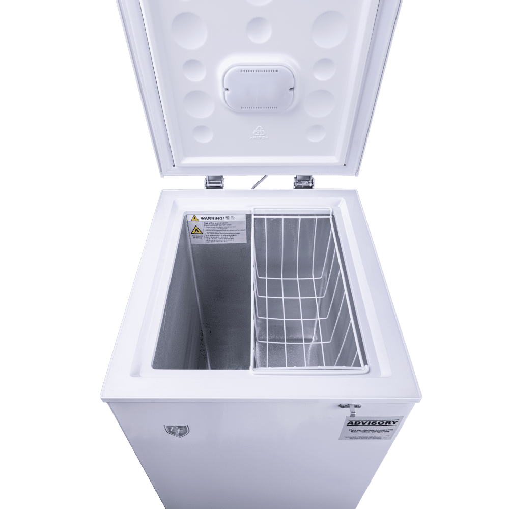 EF 92L Chest Freezer EFCF-110W-SW view 3