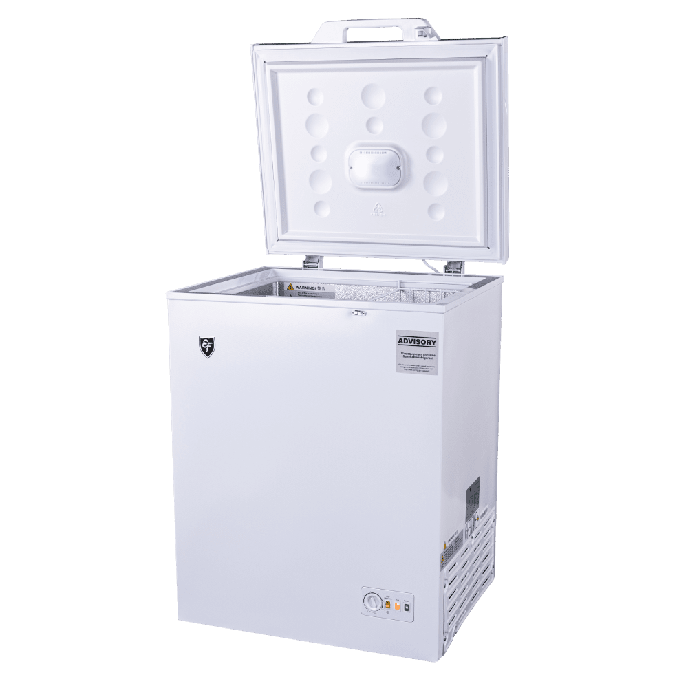 EF 142L Chest Freezer EFCF-170W-SW view 4