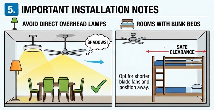 Guidelines to choose the right ceiling fan Image 5